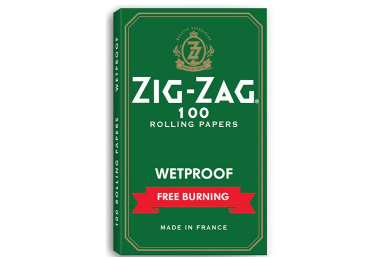 Zig Zag Free Burning Wetproof Kutcorners- Green