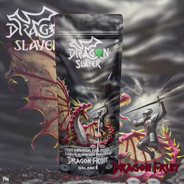 Dragon Slayer - Infused Preroll - 1.2g - Dragon Fruit