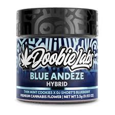 Doobie Labs | Flower | Blue Andeze | 3.5g | Hybrid | 27.37% THC