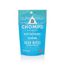 Blue Raspberry Rainbow Geek Bite 10pc | 100mg
