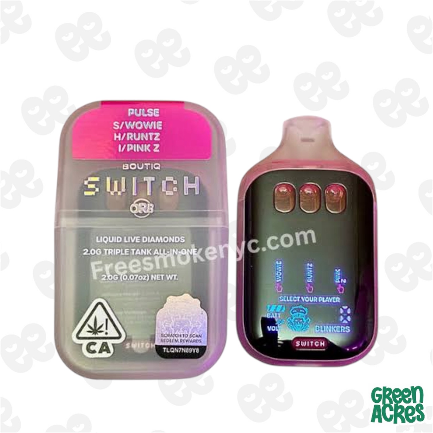 Boutiq: Wowie X Runtz 2G Switch Disposable