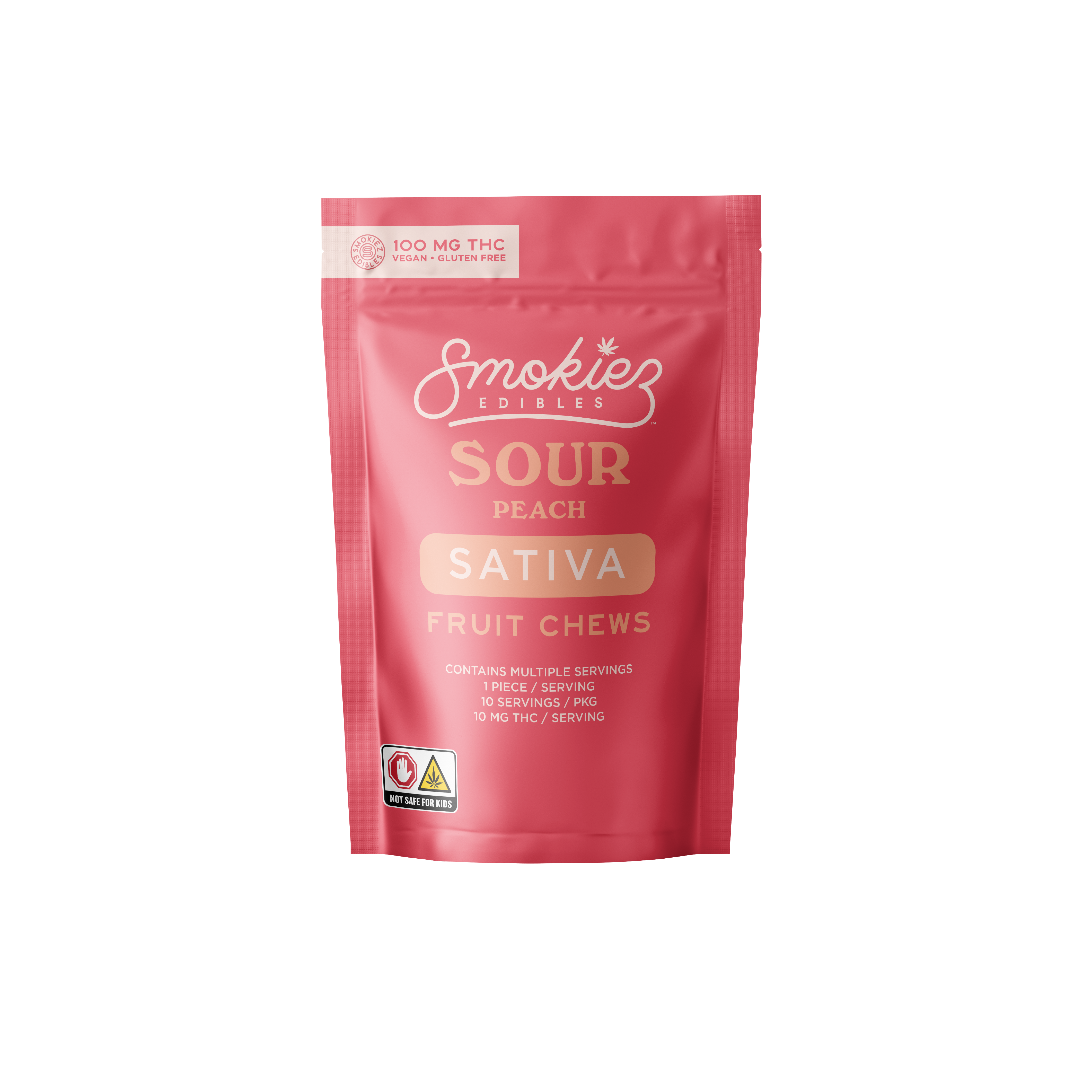 10pk/100mg- Sour Peach