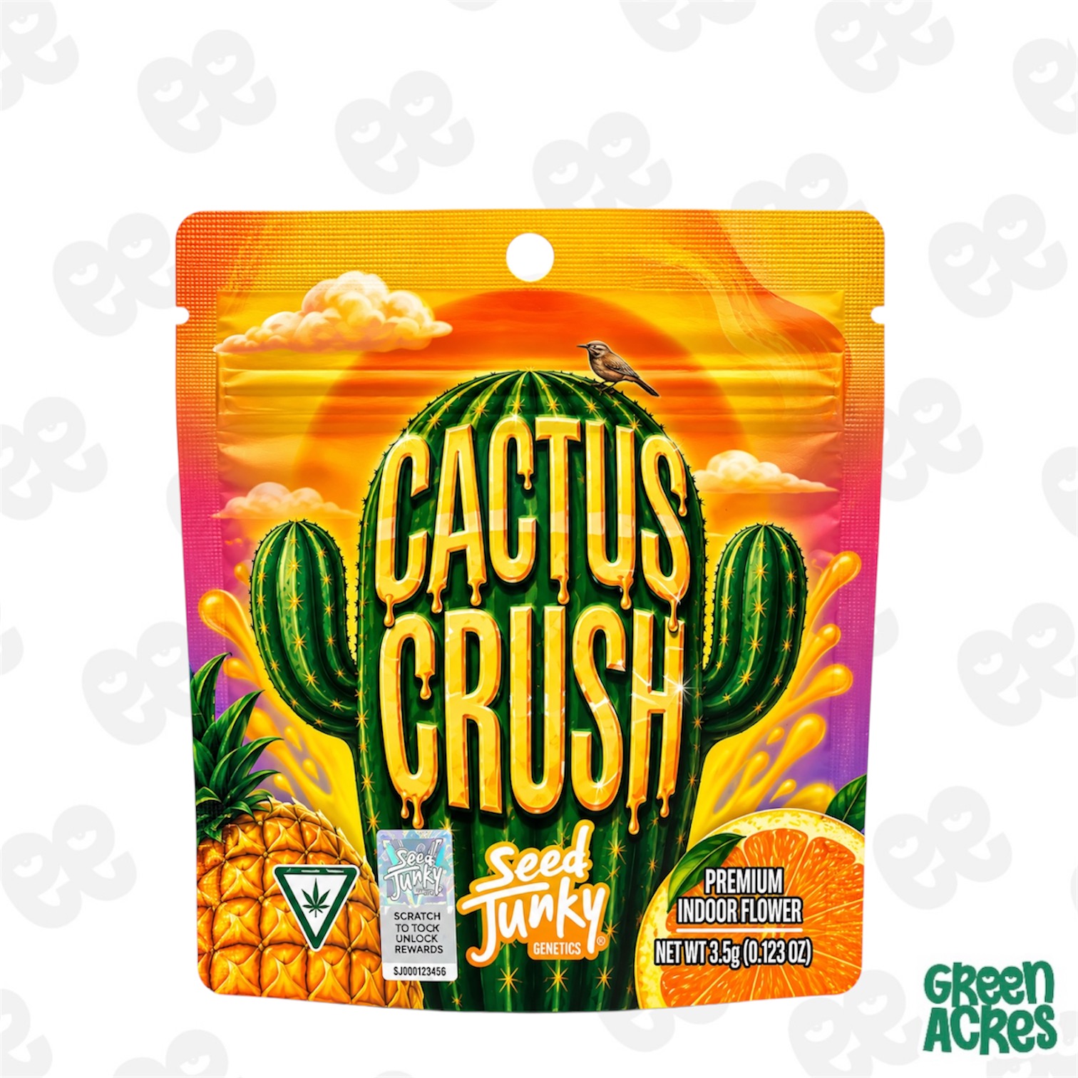 Seed Junky: Cactus Crush 3.5G Prepackaged Flower