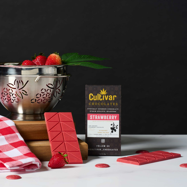 Strawberry Bar Hash Rosin Chocolate