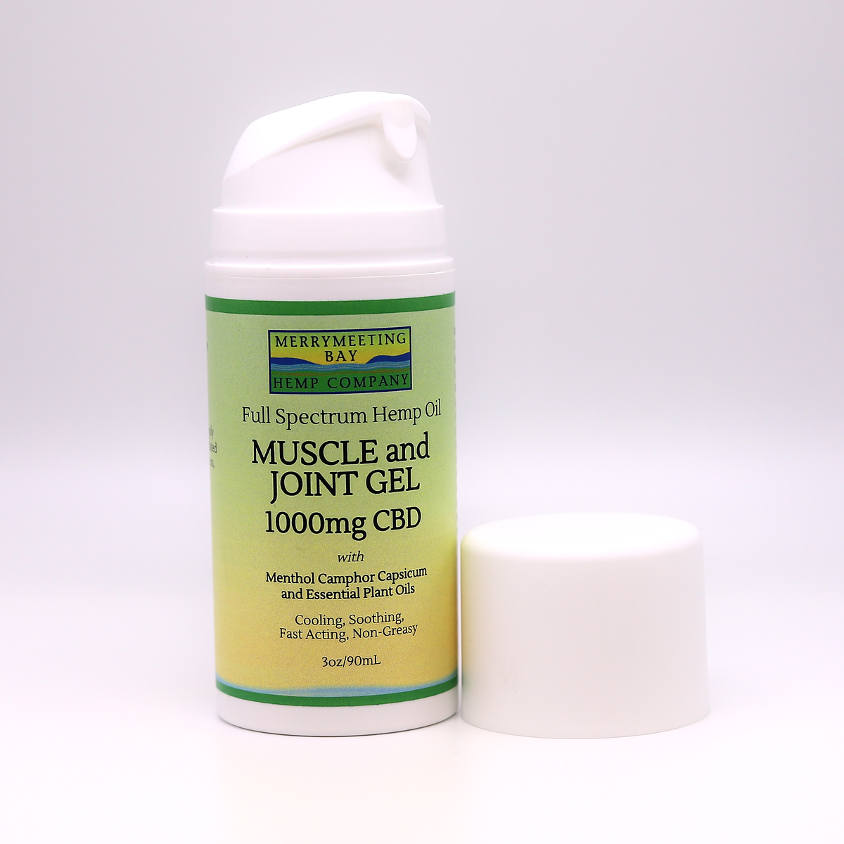 Merrymeeting Bay Hemp Company - CBD Muscle Gel - 1000mg