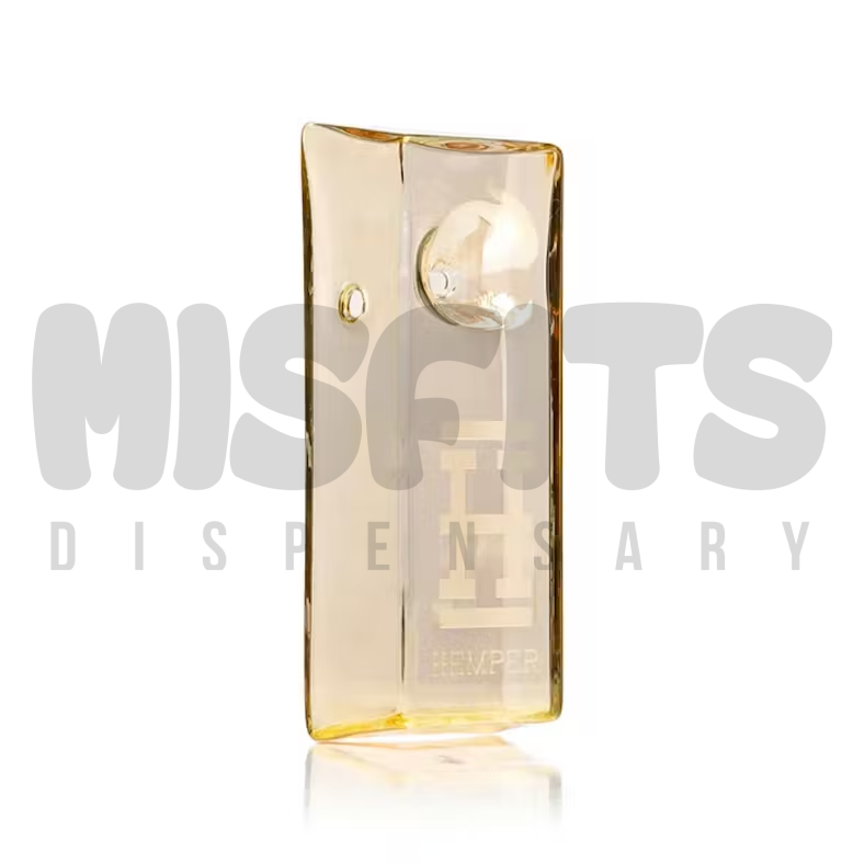 4" Hemper Gold Brick Hand Pipe
