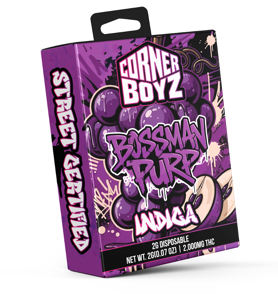 Corner Boyz 2g Disposable - Bossman Purp