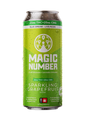 Magic Number: Sparkling Grapefruit Soda