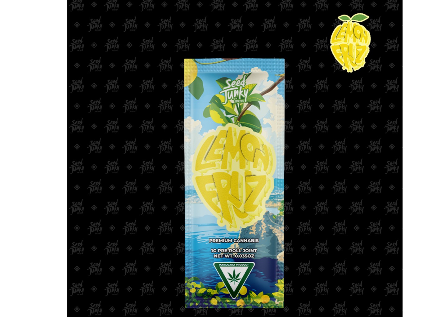 Seed Junky - Pre-roll 1g - Lemon Fruz