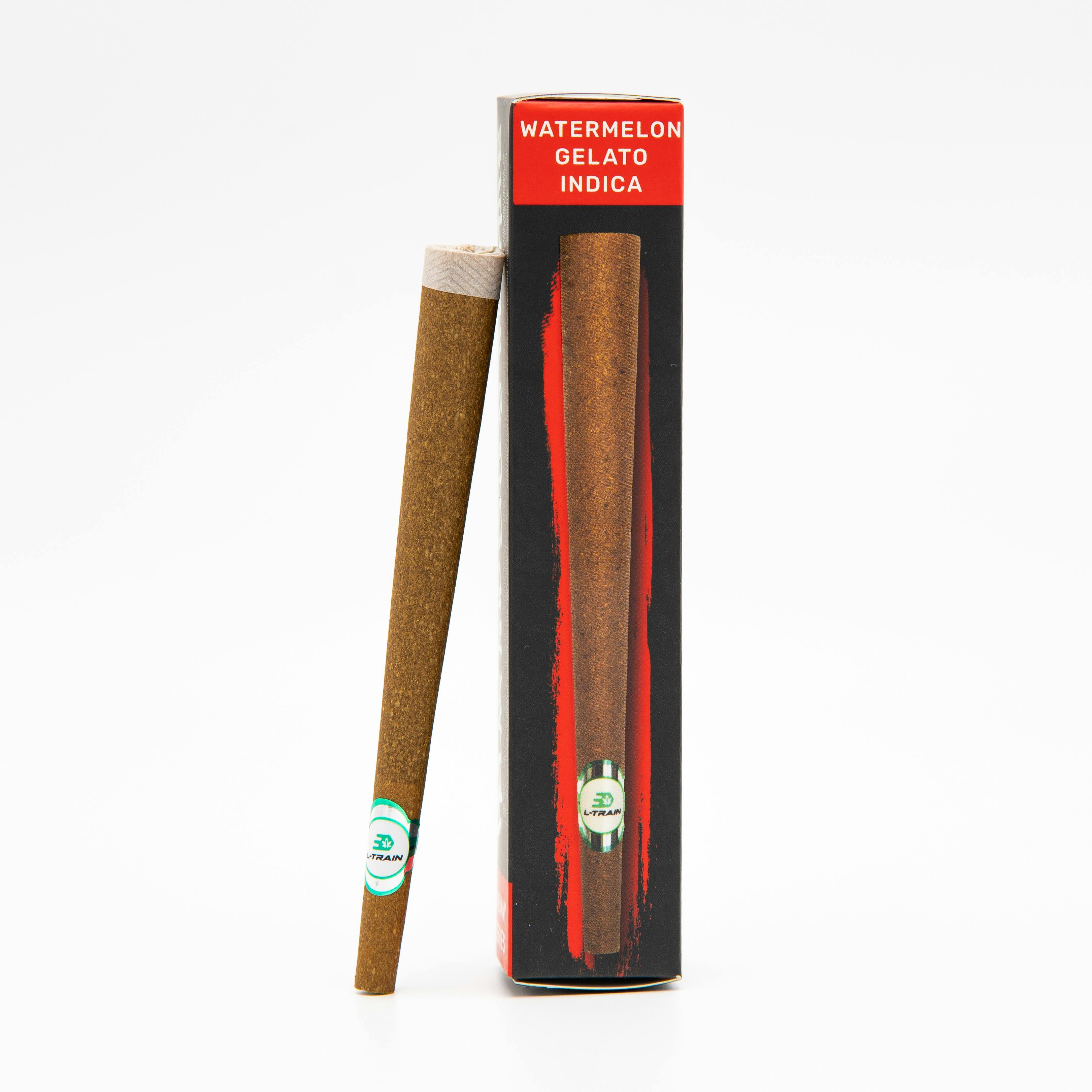 L TRAIN | WATERMELON GELATO | INFUSED BLUNT PREROLL