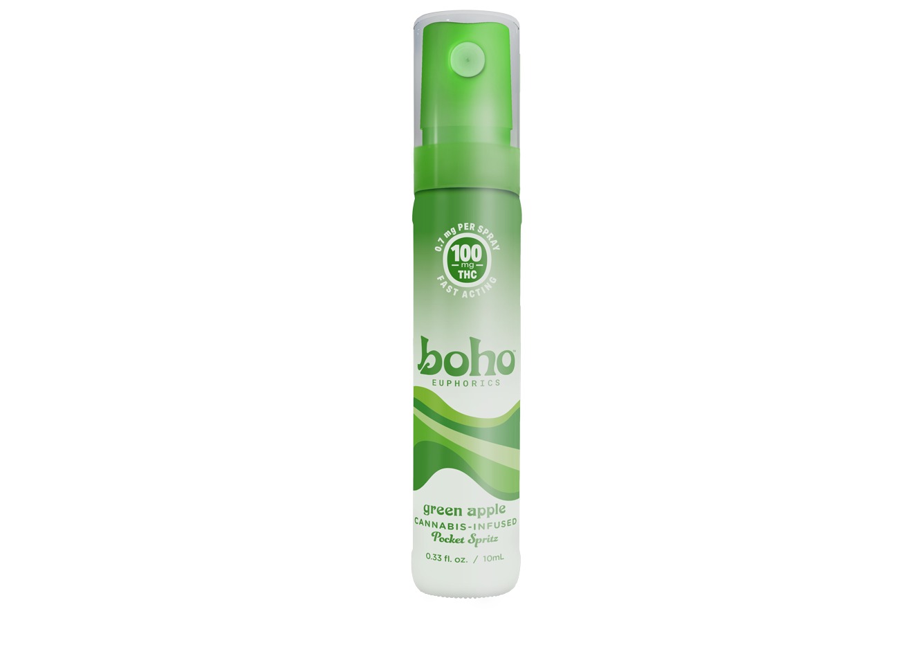 Green Apple Pocket Spritz 100mg