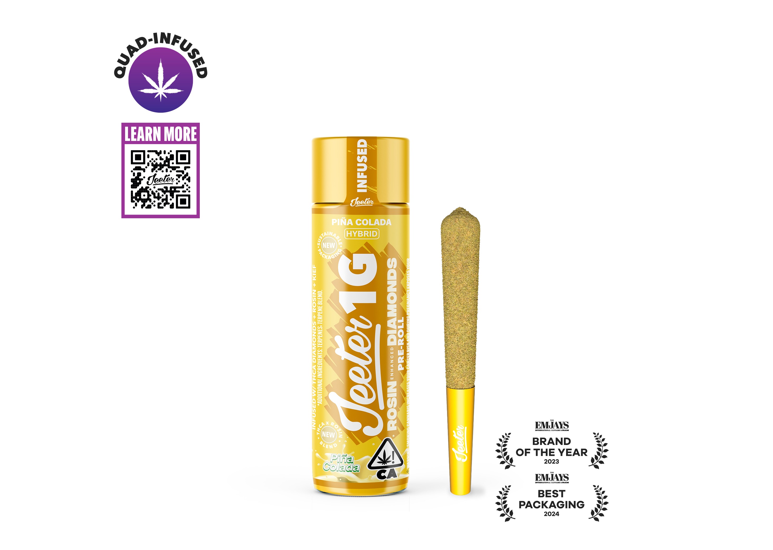 Pina Colada Jeeter Infused Pre-Roll | 1g