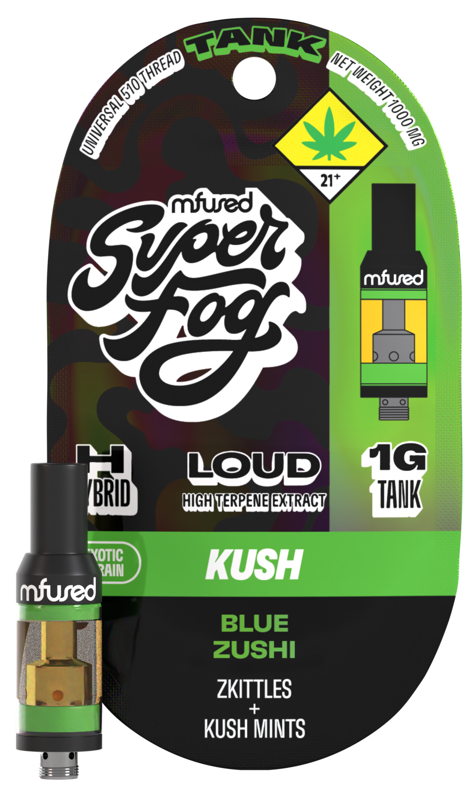 Superfog Loud Blue Zushi Tank