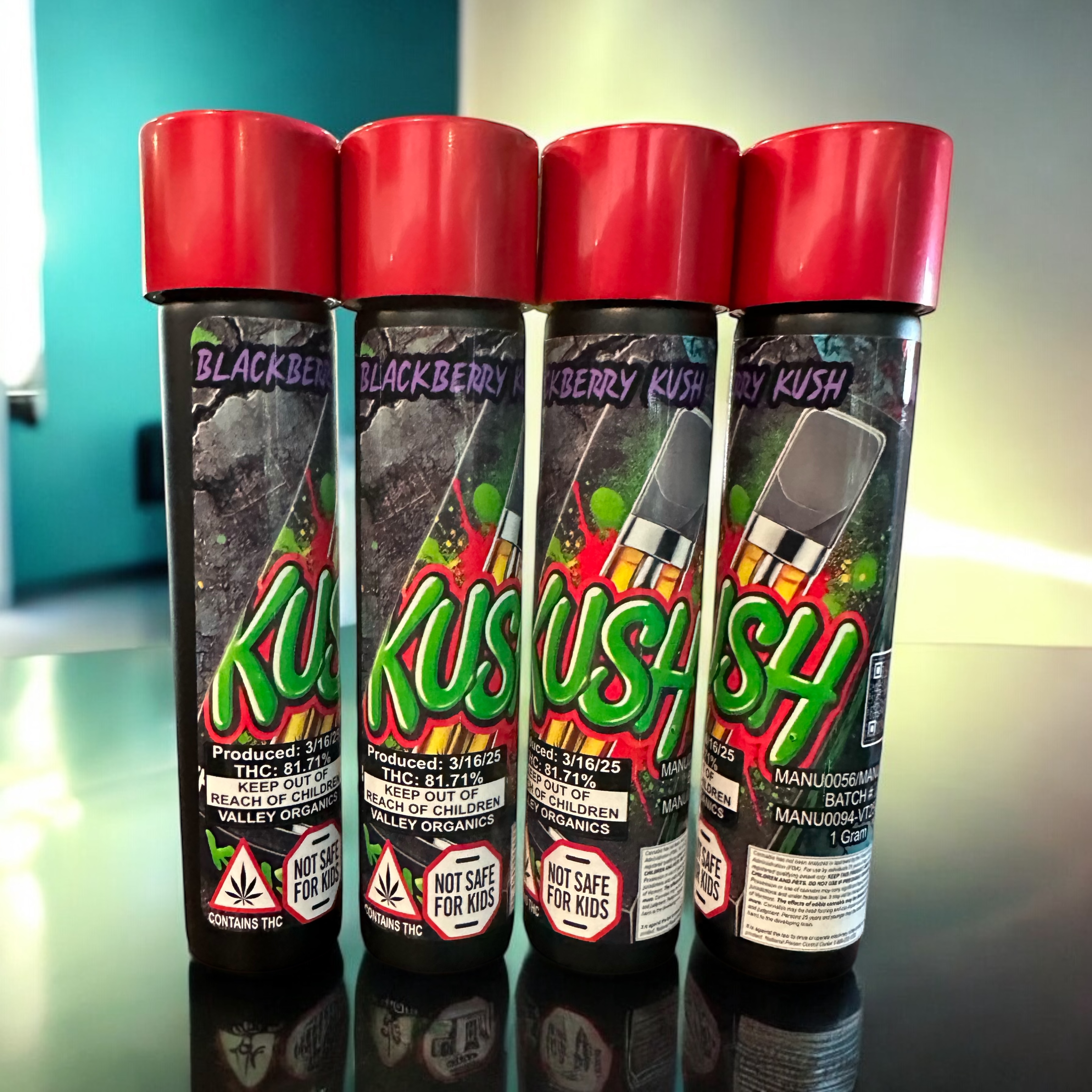 Kush Products | Blackberry Kush Kart  | 1g