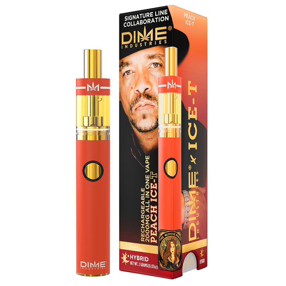 Dime Disposable Vape 2g Peach Ice-T