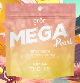 (100mg) THC Mega Lemonade | Gron