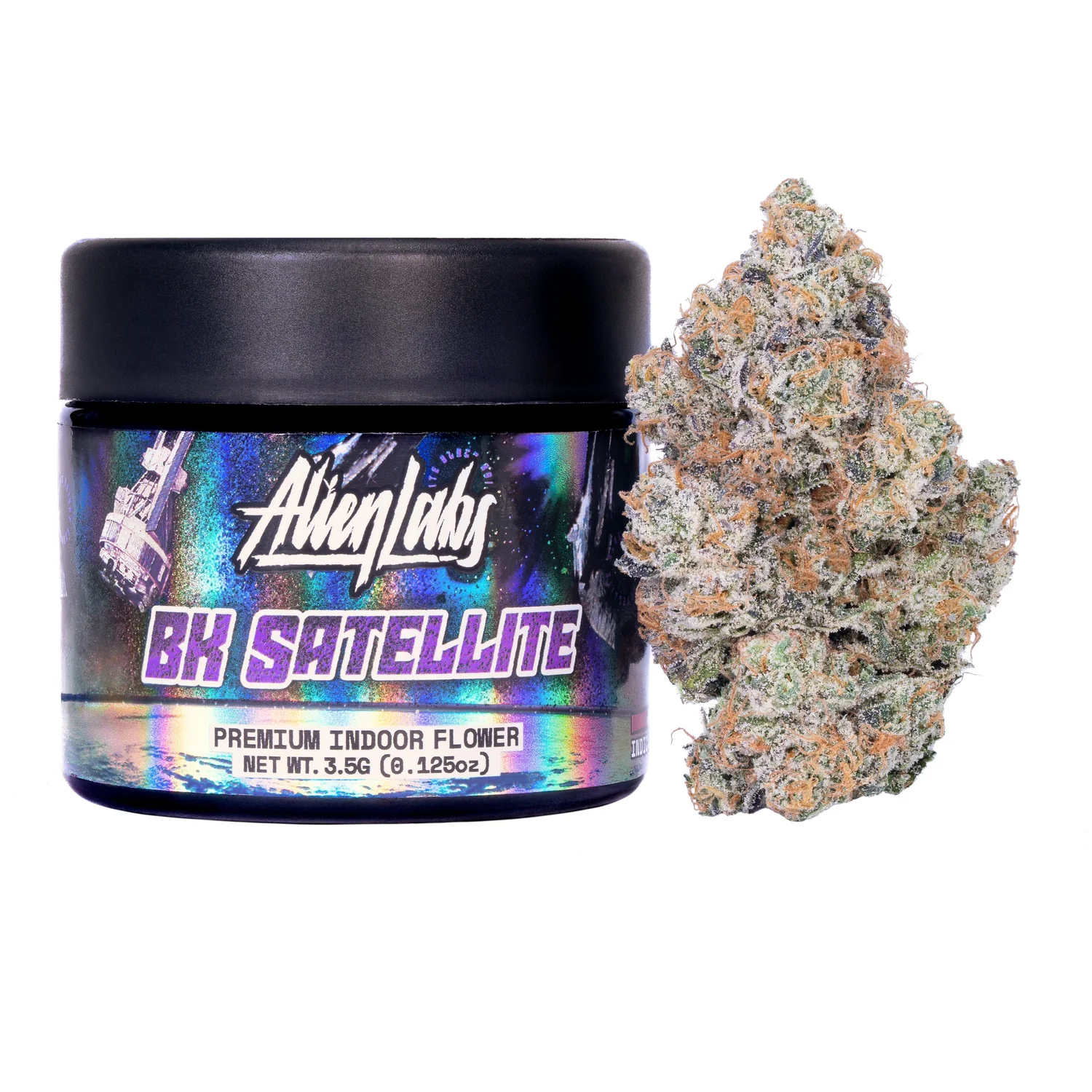 3.5g Flower Jar (BK Satellite)