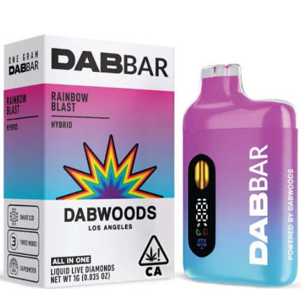 Dabwoods | Rainbow Blast Liquid Diamond All-In-One | 1g