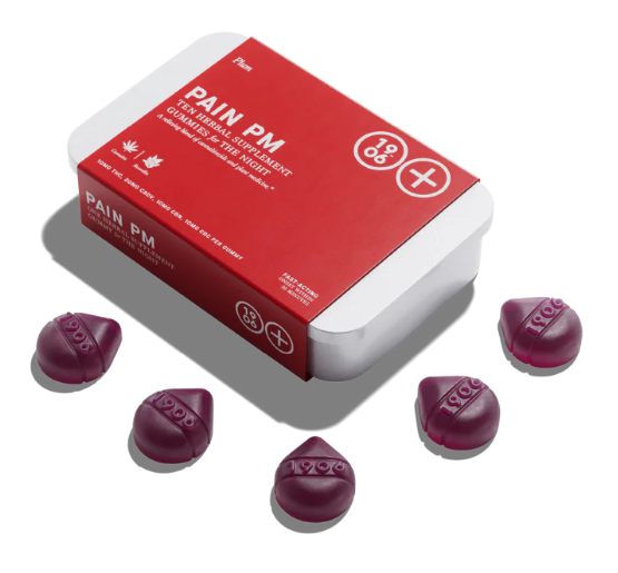 1906 - Relief PM - Plum- 100mg