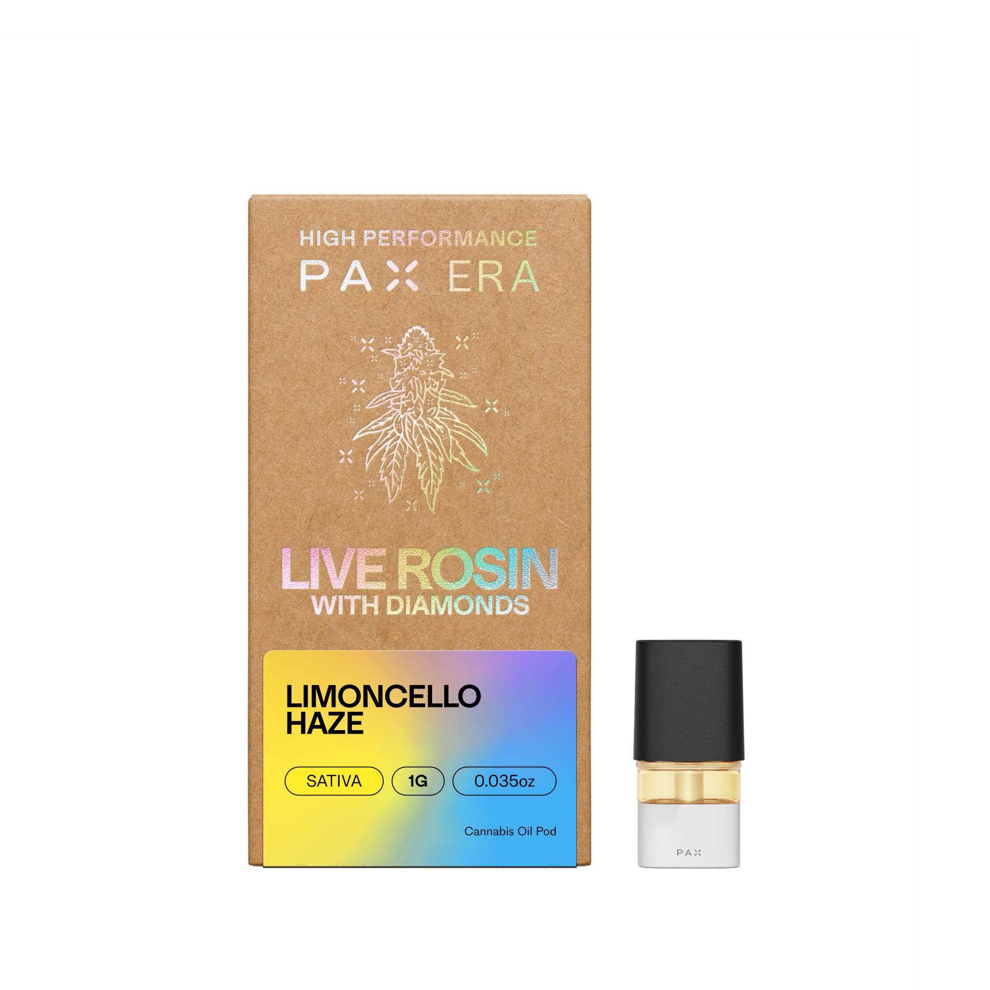 PAX Limoncello Haze Live Rosin Diamonds Pod