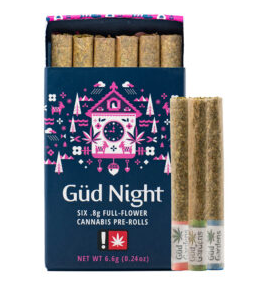PREROLL - NIGHT - 0.75G - 6PK - PEANUT OIL /  NASSCAR PRETTY / GREASE BUCKET