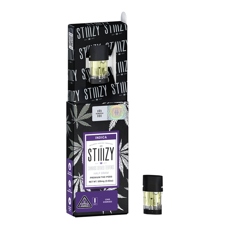 Stiiizy White Widow .5g Live Resin Diamonds Vape Pod