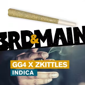 3rd & Main - GG4 x Zkittles - 21g Pre Rolls 28 Pk