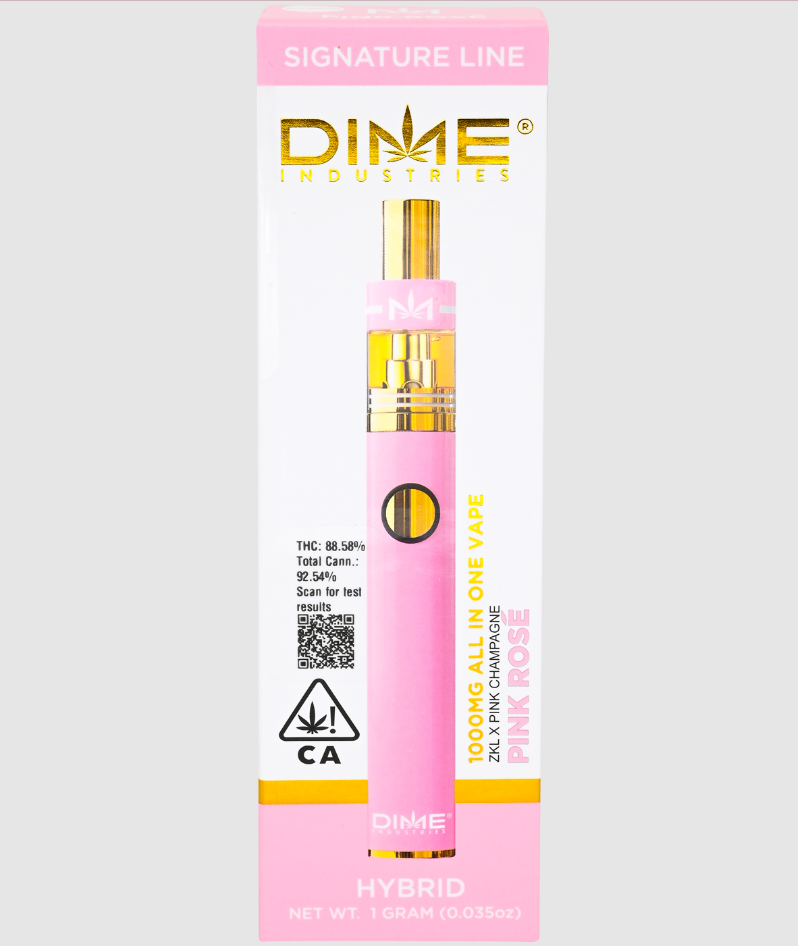 2G Dime Industries Disposable - Pink Rose