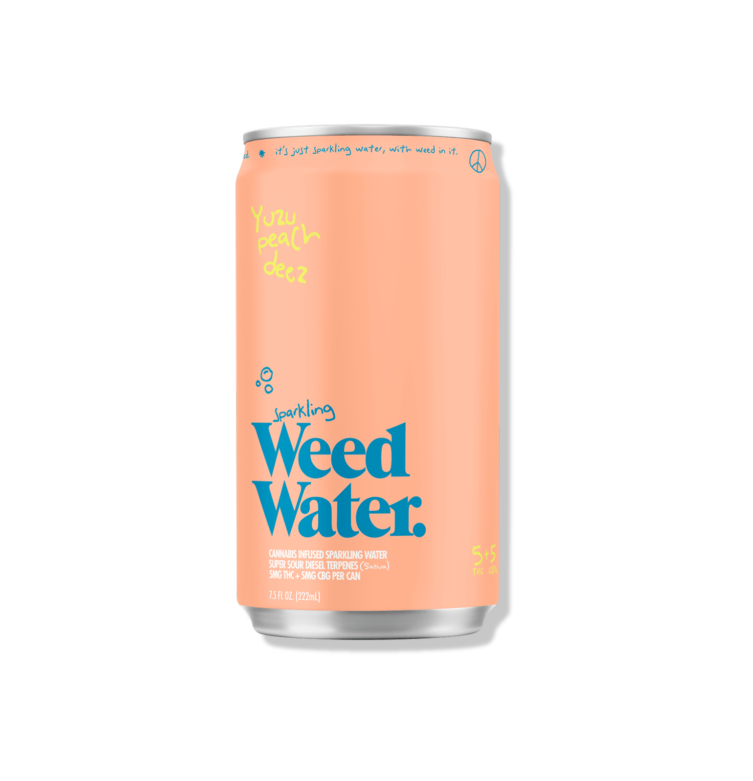 Peach Deez Thc Cbg Sparkling