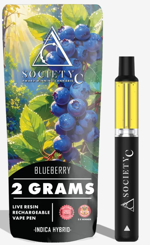 Society C - Blueberry - Live Resin Disposable