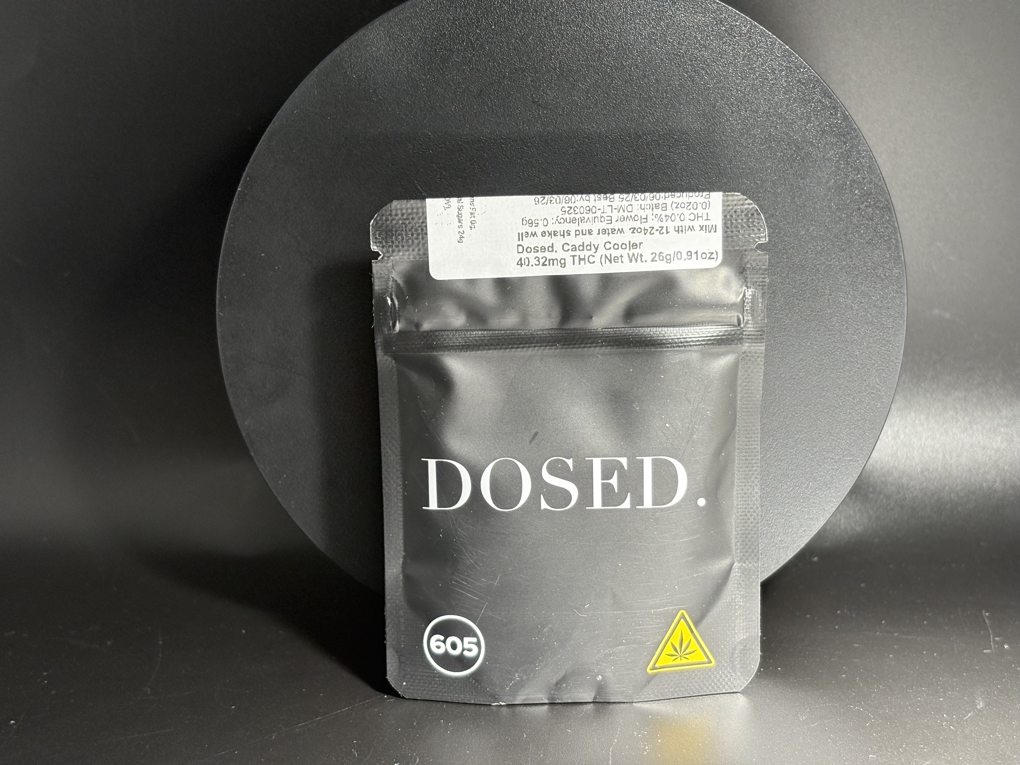 Dosed - Drink Powder - 40.32 MG - Caddy Cooler/Lemonade and Iced Tea