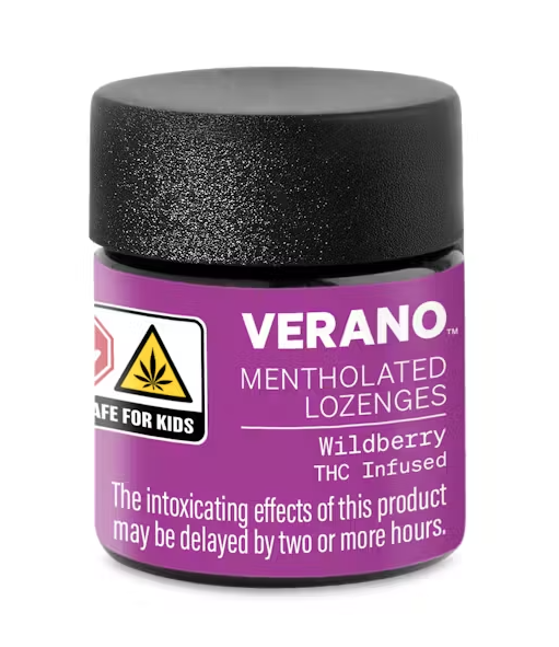 Verano | Edible Mentholated Lozenge | Wildberry | 100mg