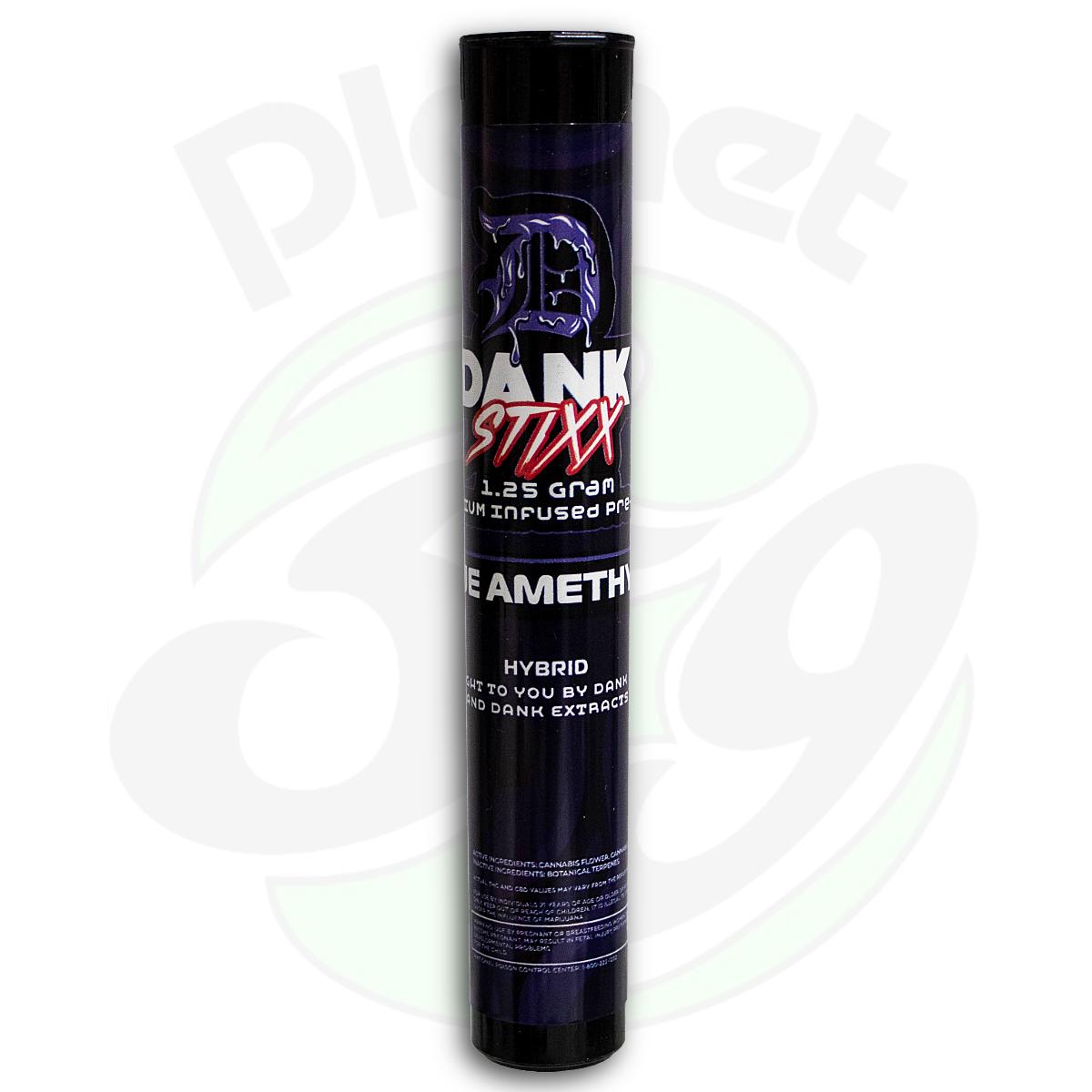 Dank Stixx | Blue Amethyst | 1.25g Infused Pre-roll