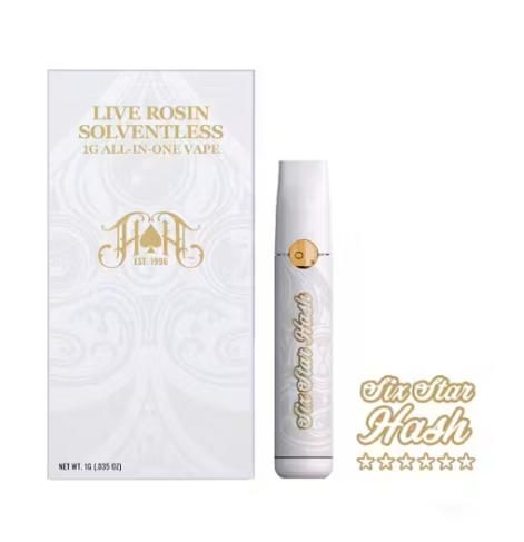 Heavy Hitters - Gassy Taffy - 1g AIO Solventless Rosin Vape