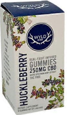 (95104) 500mg CBD Huckleberry Gummies