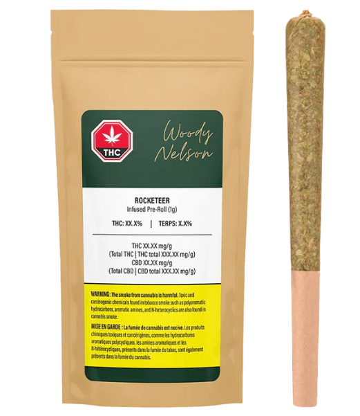 Woody Nelson : Rocketeer Infused Pre-Roll (1pk)