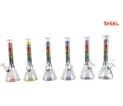 SirEEL 9.5" Wig Wag Beaker Bong w/ Bowl product photo