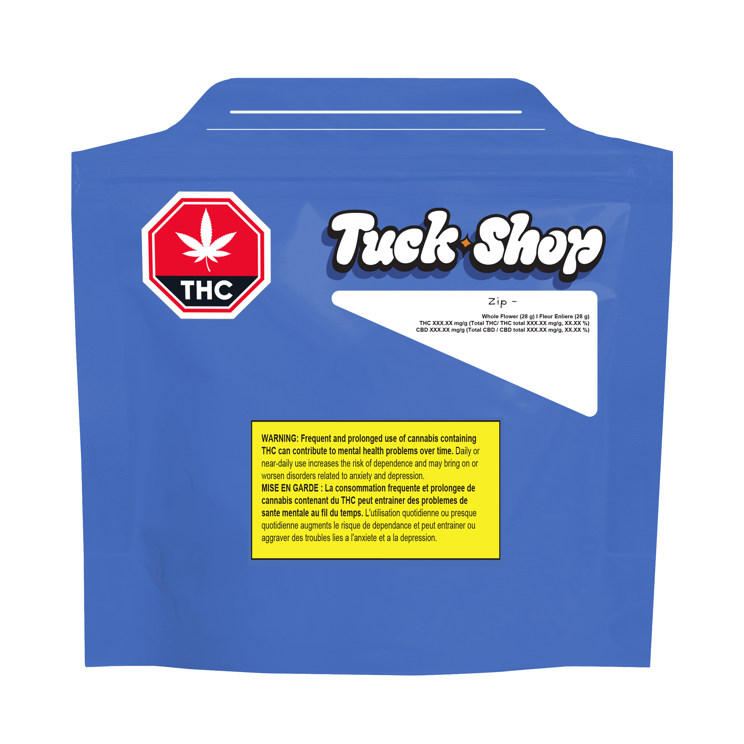 Tuck Shop - Zip - ( Lemon Cherry Pave ) - Indica - 3.6% TREPS! 28g