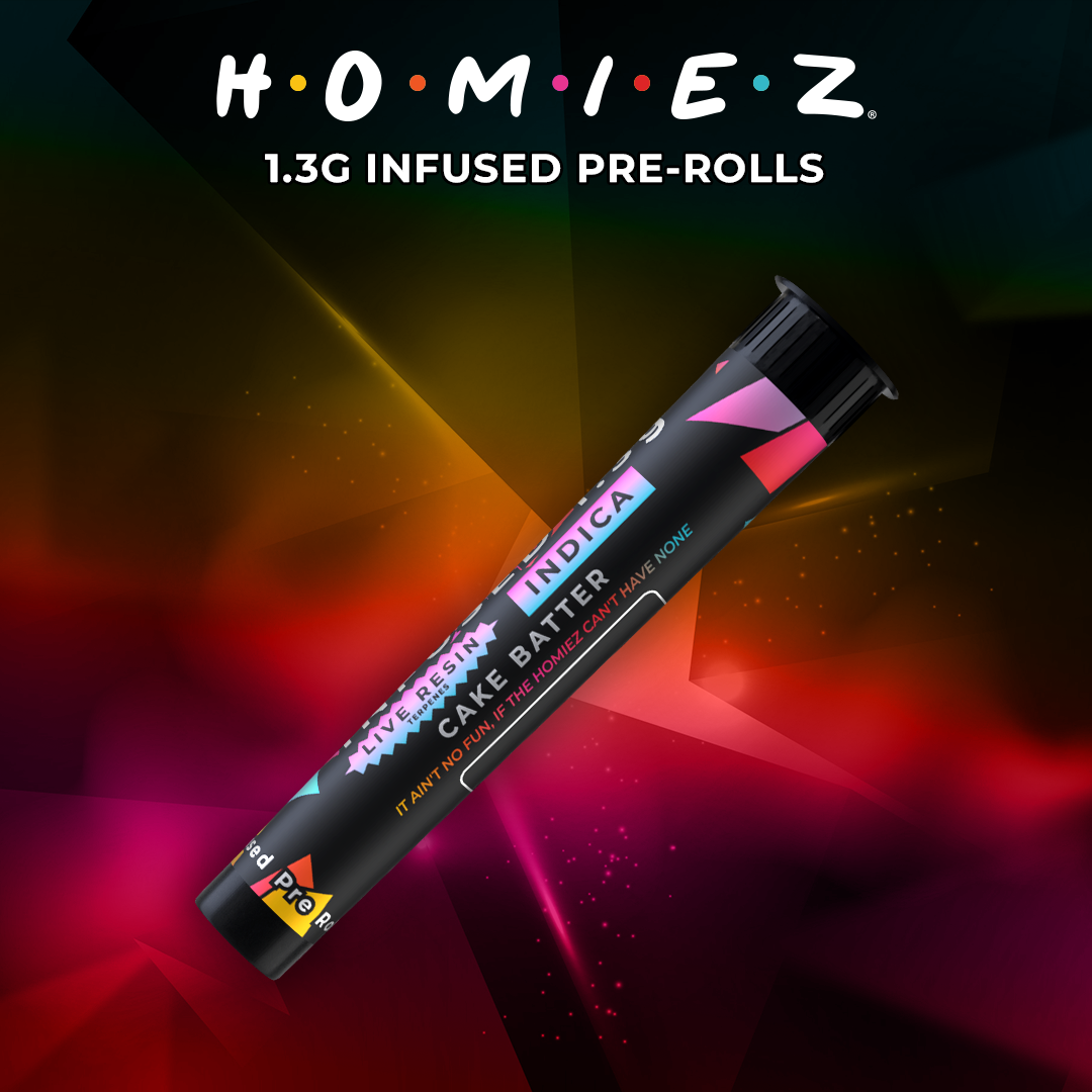 Cake Batter | Infused Pre-roll | 1.3g | Indica