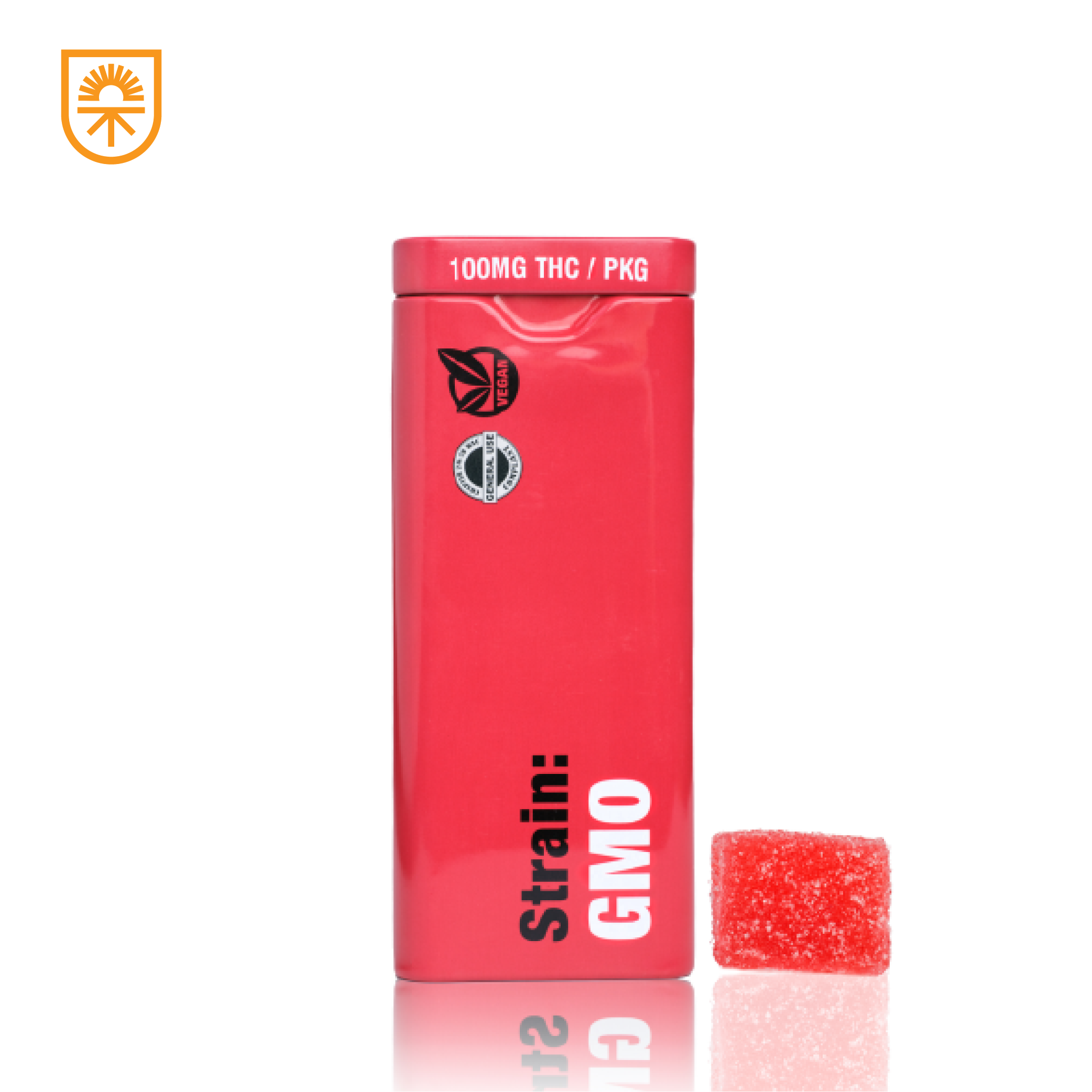 Cherry / GMO  - Drops - Rosin Gummies - 20 Pack - Edible -  100mg (DOH)