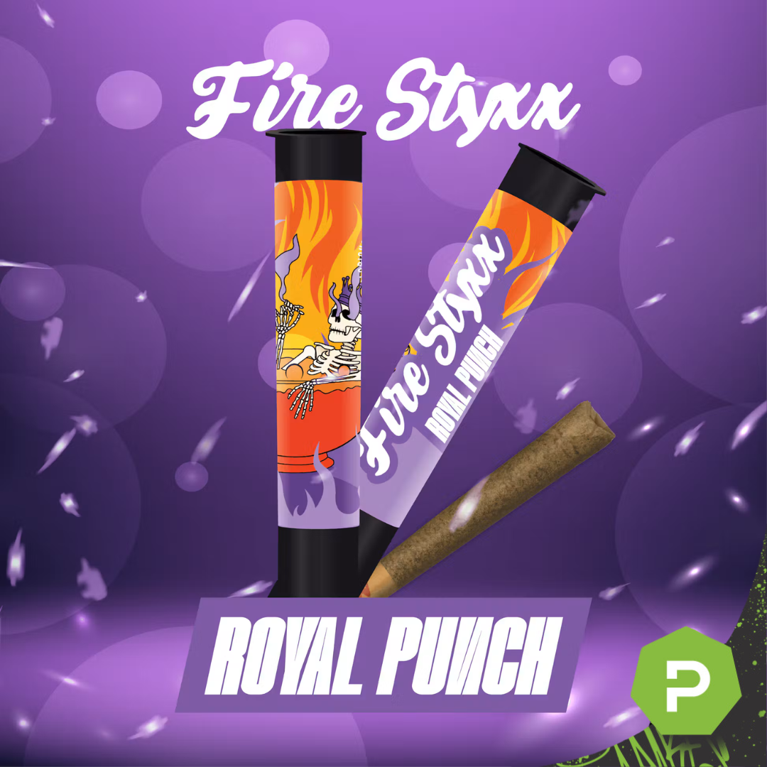 Glorious | 1g THCA Infused Fire Styxx Pre-Roll | Royal Punch