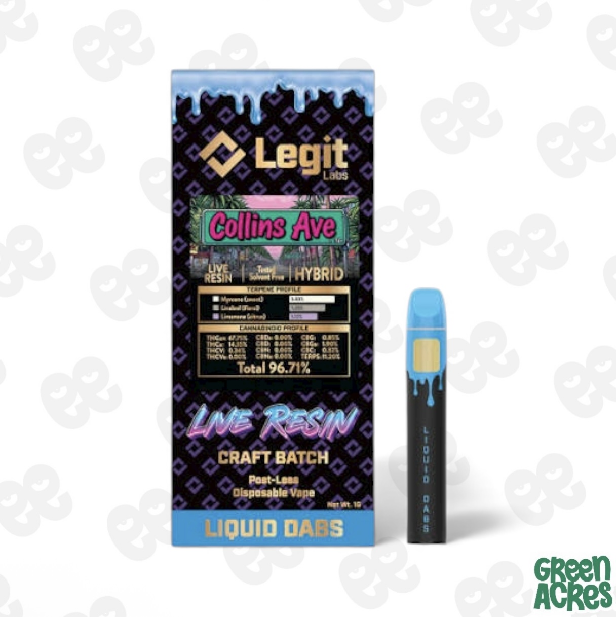 Collins Ave 1G Vape Disposable