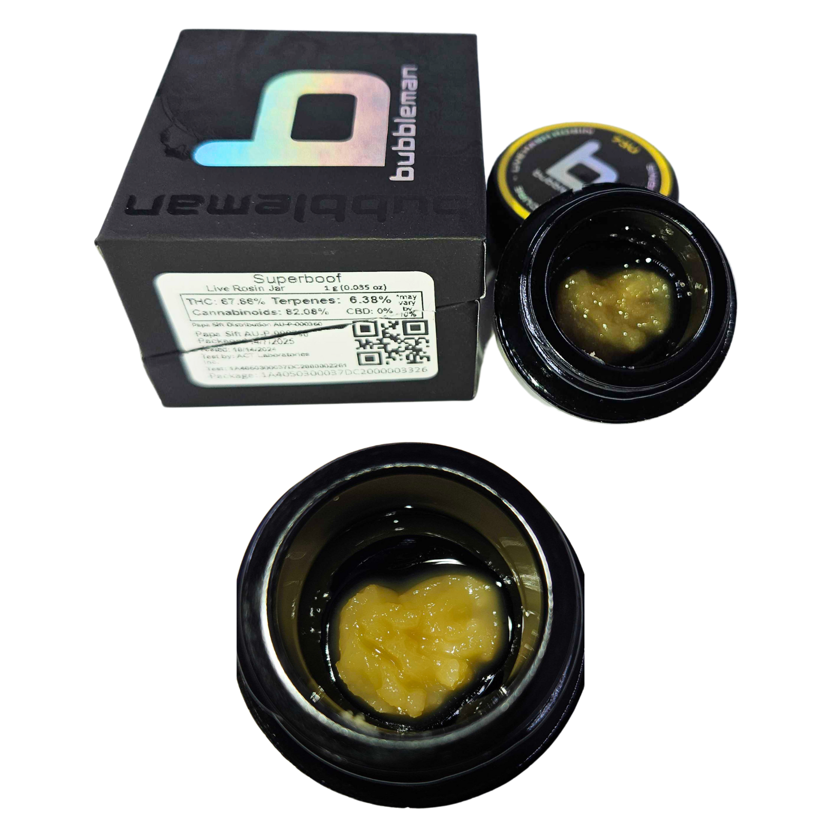 BUBBLEMAN | Concentrate | Live Rosin | Superboof