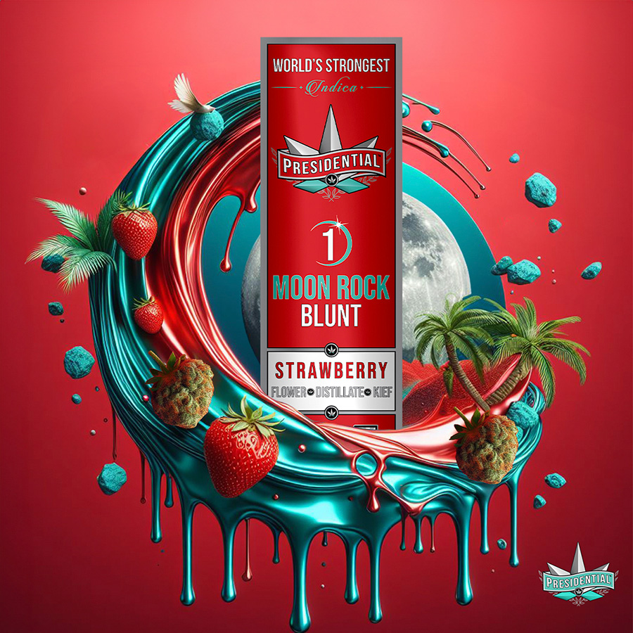 Moon Rock Blunt Strawberry