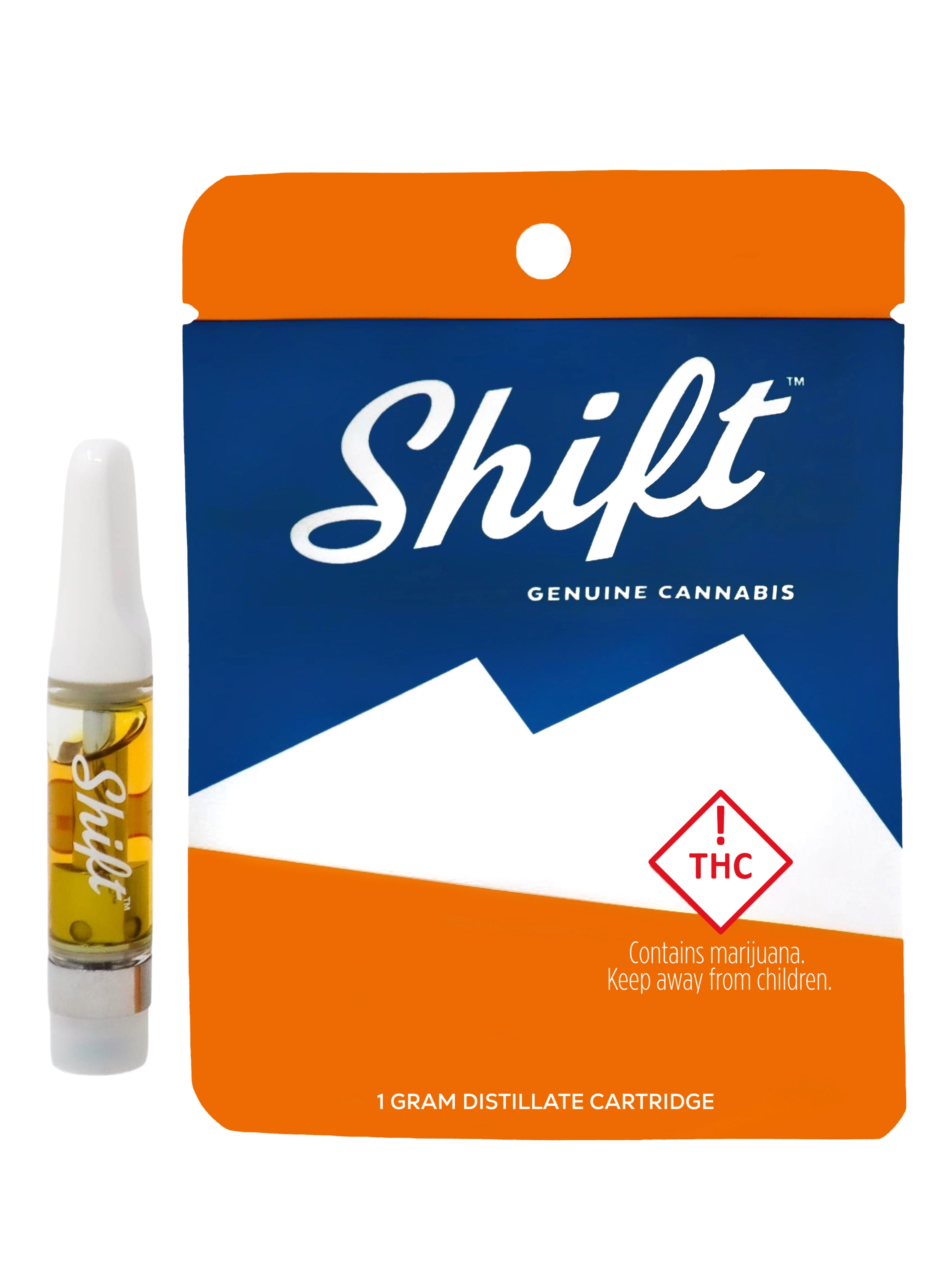 Shift Distillate Cartridge - Strawberry  Cough sativa