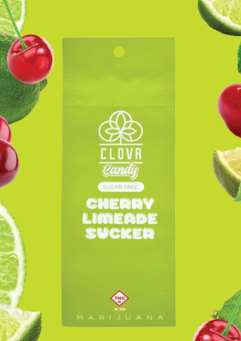 Sugar Free Cherry Limeade Sucker (25mg)