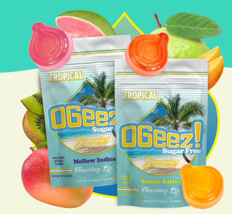 Tropical Indica - Sugar Free - Gummies - 100mg (10pk)