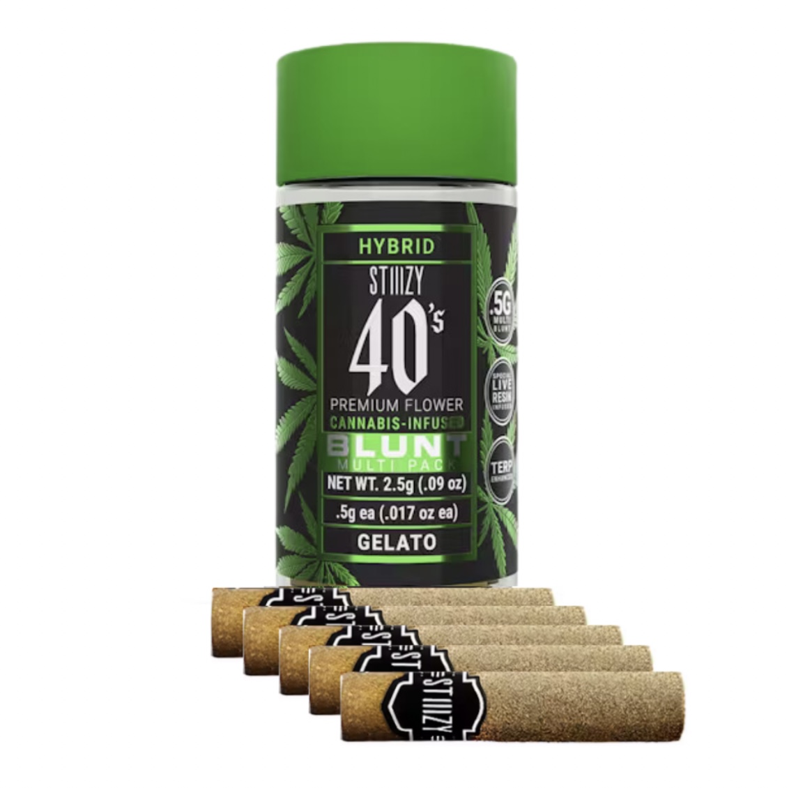 Stiiizy: Gelato 5 Pack Infused Blunts (5x.5G)(H)