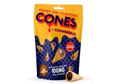 Milk Chocolate Cones | 10pk | 100mg