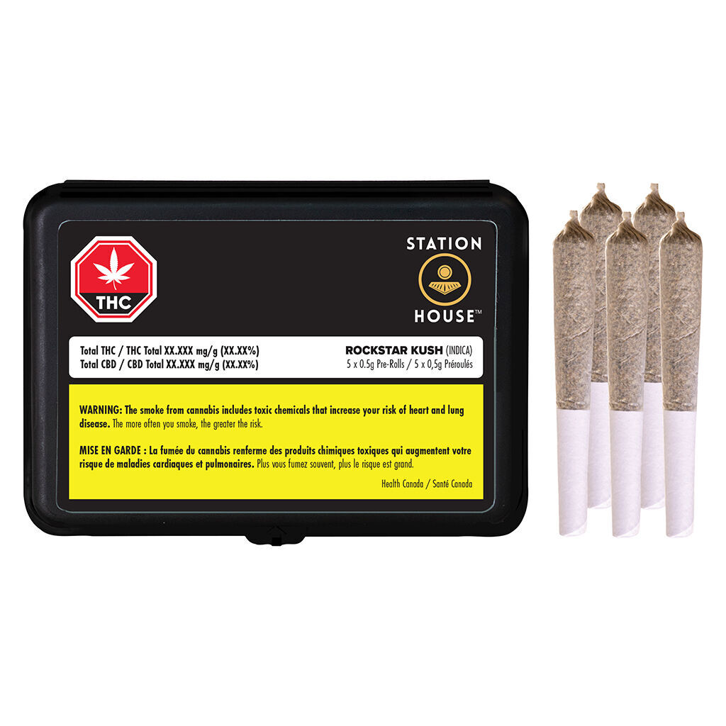 Station House - Rockstar Kush PRJs - 5x0.5g